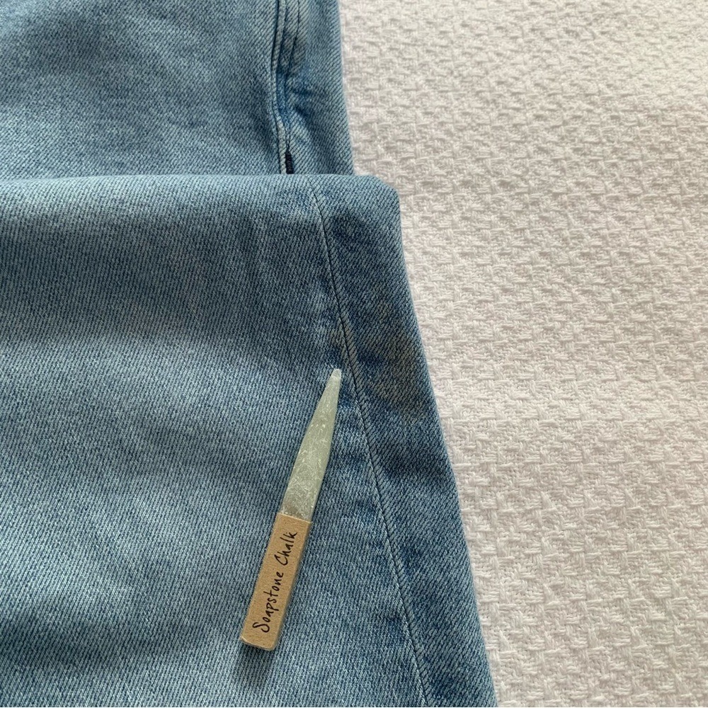 AYR The Bomb Jeans Light Wash High Rise Straight Leg‎ Denim Blue W 28 - Picture 12 of 14